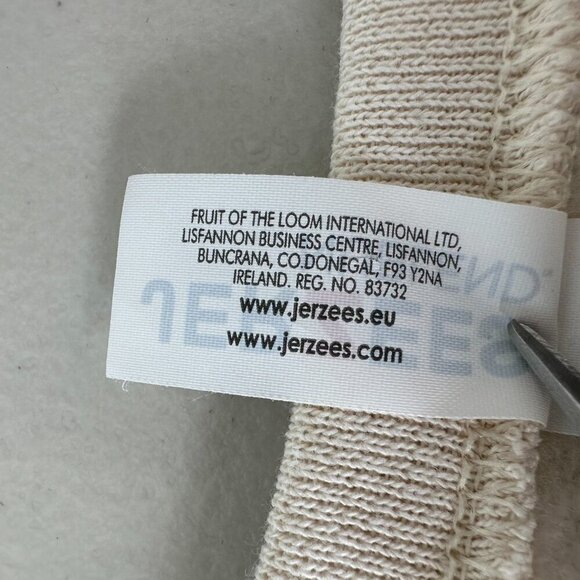 Jerzees Starbucks Santa Sweatshirt Size L Beige Crew neck Cotton Blend - Picture 4 of 9